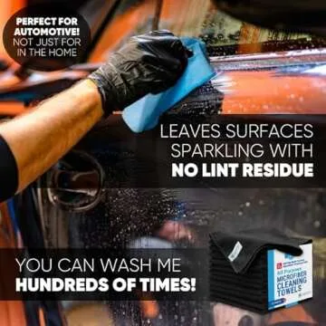 MW Pro Multi-Surface Microfiber Towels – 12 Pack