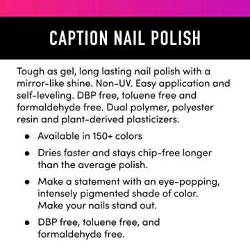 Young Nails Caption Nail Polish, Put A Smile On