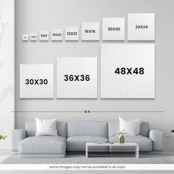 Bronx Canvas Wall Art Print by Jace Grey - 30" x 30"