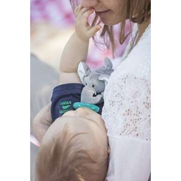 WubbaNub Infant Pacifier - Elephant