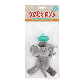 WubbaNub Infant Pacifier - Elephant
