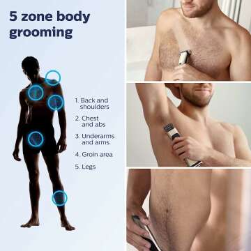 Philips Bodygroom Series 7000 Trimmer & Shaver