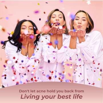 PUREHEALTH RESEARCH Hormonal Acne Supplements - Say Goodbye to Breakouts with Powerful Acne Vitamins