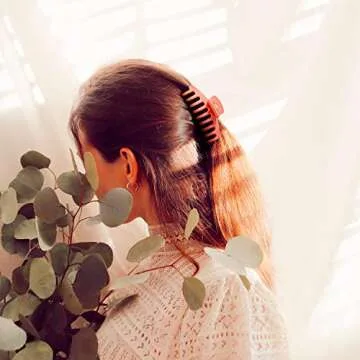 YESMOLA Large Hair Claw Clips - Strong Hold for All Hair Types