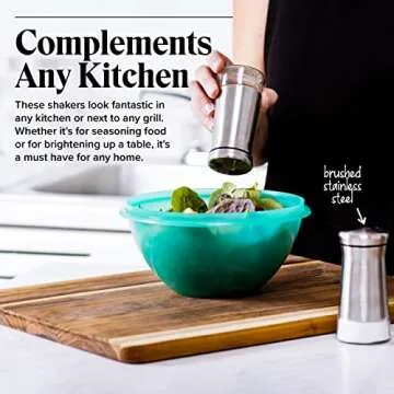 Willow & Everett Stylish Salt and Pepper Shaker Set