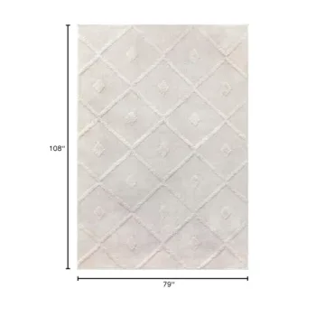 Antep Rugs Palafito 6x9 Soft Geometric Indoor Rug - Beige