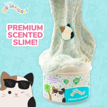 Coconut Scented Slime with Charm - Fun for Everyone!
