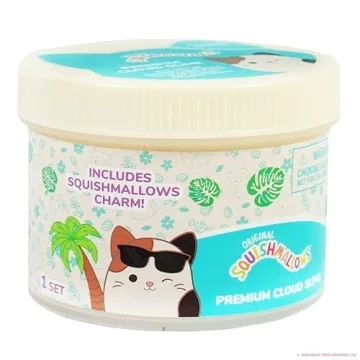 Coconut Scented Slime with Charm - Fun for Everyone!