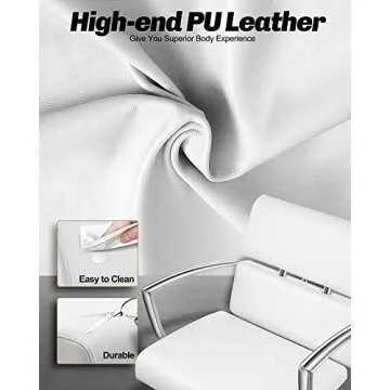 Baasha Purple Salon Chair - Ergonomic, Stylish, Durable