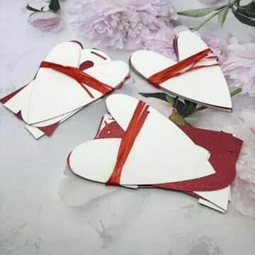 Galentines Gang Banner Glittery Love Heart Banner, No DIY Girls Ladies Galentines Day Party Decorations Valentines Day Fireplace Decor - 3 Pack 10 Feet