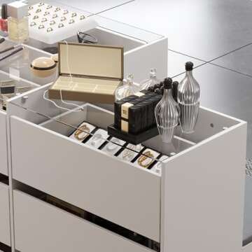 Hitow Walk-In Closet Organizer with 9 Drawers