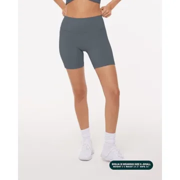 PAVOI ACTIVE High Waisted Butt Shaping 6" Biker Shorts