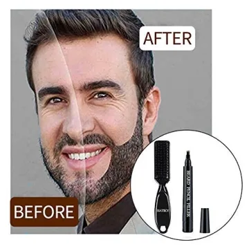 HATIKY Beard Pencil Filler for Men - Long-Lasting & Natural Look