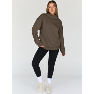Trendy Queen Women's Oversized Sweatshirt with Stylish Comfort
