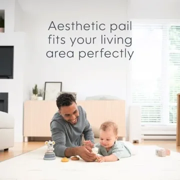 Diaper Genie Platinum Pail - Durable Stainless Steel for 5 Months Use