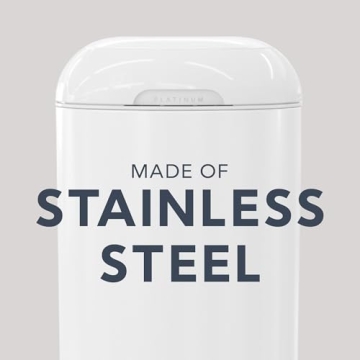 Diaper Genie Platinum Pail - Durable Stainless Steel for 5 Months Use