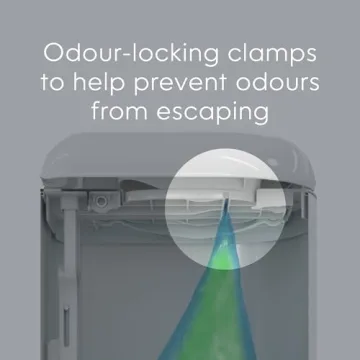 Diaper Genie Platinum Pail - Durable Stainless Steel for 5 Months Use