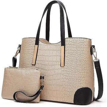 YNIQUE Stylish Satchel Handbag for Women - Secure and Elegant