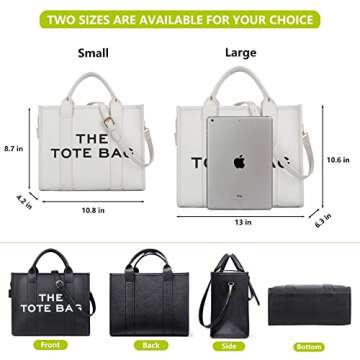 Taiuloo Stylish Leather Tote Bag for Women| Crossbody Purse