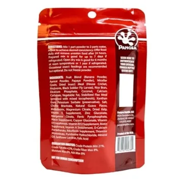 Pangea Fruit Mix with Insects for Crested Geckos 2 oz