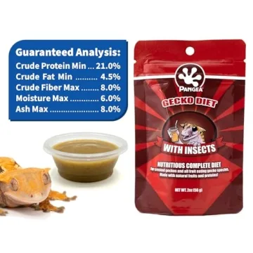 Pangea Fruit Mix with Insects for Crested Geckos 2 oz