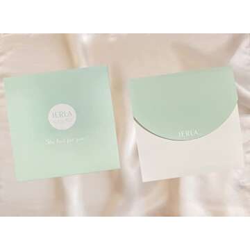 JERLA Luxury 100% Mulberry Silk Scarf for Women