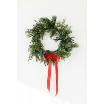 Merry Market Christmas Ribbon 3 Roll Set 60 Yards