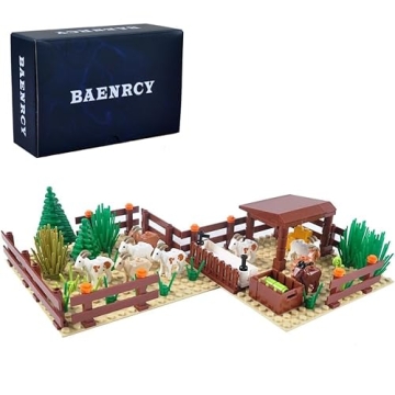 BAENRCY Farm Field Set Building Blocks for Kids - Fun DIY Kit