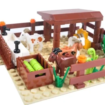 BAENRCY Farm Field Set Building Blocks for Kids - Fun DIY Kit