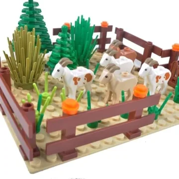 BAENRCY Farm Field Set Building Blocks for Kids - Fun DIY Kit