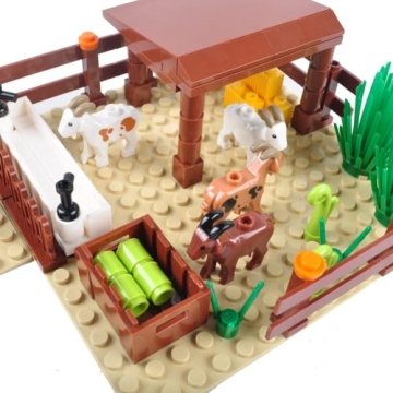 BAENRCY Farm Field Set Building Blocks for Kids - Fun DIY Kit