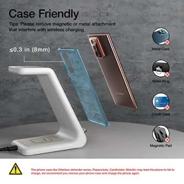 Earteana 3 in 1 Wireless Charging Station for Samsung