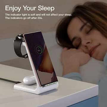 Earteana 3 in 1 Wireless Charging Station for Samsung