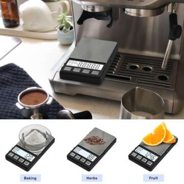 Weightman Espresso Scale | Mini Digital Coffee Scale 1000g
