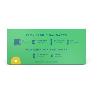 Welly Bandage Family Pack 80 Count Assorted Fun Waterproof