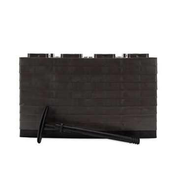 Camco Fasten Camper/RV Leveling Blocks - Interlocking Design for Optimal Stability and Support