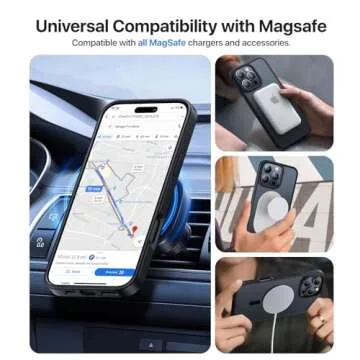 KCQNine Magnetic iPhone 16 Pro Case with Strong Protection