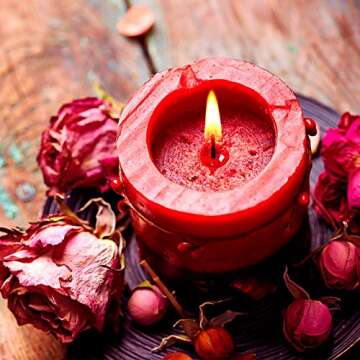 Dried Rose Petals, Natural Dried Flower Herbs Kit for Bath, Soap Making, Candle Making - 4 oz (1 Bag Rose)