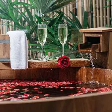 Dried Rose Petals, Natural Dried Flower Herbs Kit for Bath, Soap Making, Candle Making - 4 oz (1 Bag Rose)