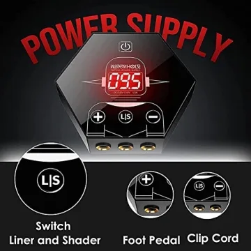 Complete Tattoo Gun Kit for Beginners & Artists