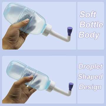 Portable Handheld 450 ml Bidet Spray Bottle for Hygiene