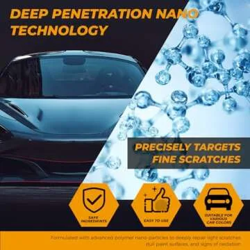 AeroVist Car Scratch Remover - 2025 Upgrade Nano Cloth