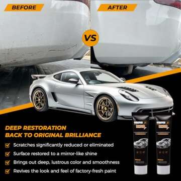 AeroVist Car Scratch Remover - 2025 Upgrade Nano Cloth