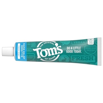 Tom's of Maine Fluoride-Free Sensitive Toothpaste 3-Pack