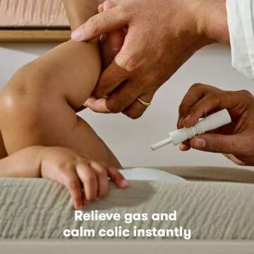 Frida Baby Fart Freeing Essentials | Includes Windi and Gassy Belly Rub for Safe, Natural, and Insta...