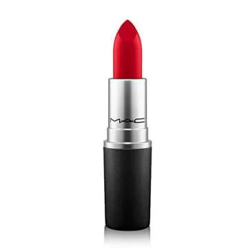 MAC Satin Lipstick MAC Red - Bold, Long-Lasting Color