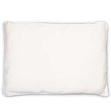 Woolino Toddler Pillow, Premium Breathable 100% Wool Fill & Cotton Cover Toddler Sleeping Pillow, Small Kids Travel Size, 14x19