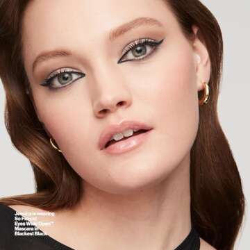 Revlon ColorStay Micro Hyper Precision Gel Eyeliner, Valentine's Day Makeup Gifts for Women, Built-in Smudger, Waterproof, Longwearing with Precision Tip, 215 Brown