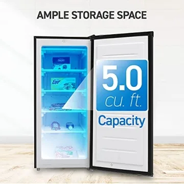 COMMERCIAL COOL 5 Cu Ft Upright Freezer with Reversible Door