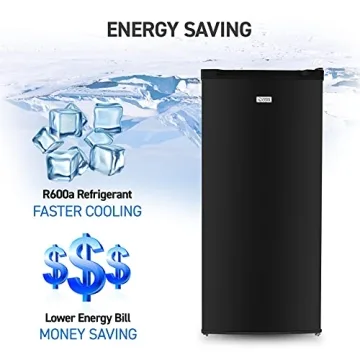 COMMERCIAL COOL 5 Cu Ft Upright Freezer with Reversible Door